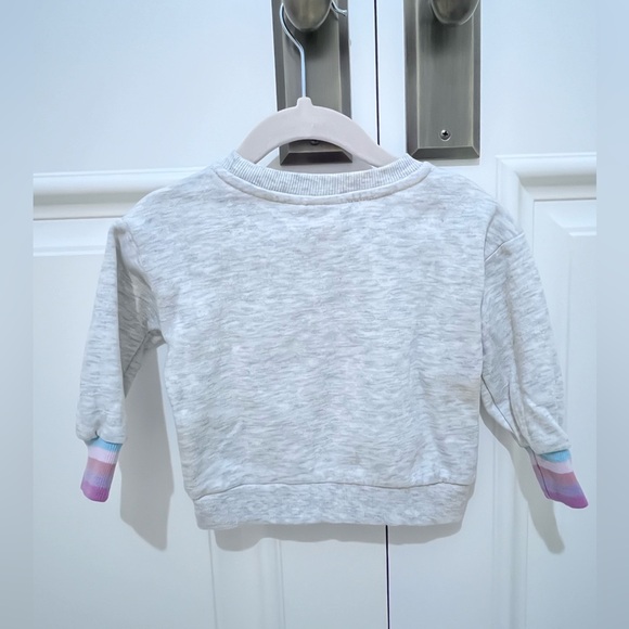 Juicy Couture toddler girls grey sweatshirt and sweatpants - size 12M - Picture 8 of 8